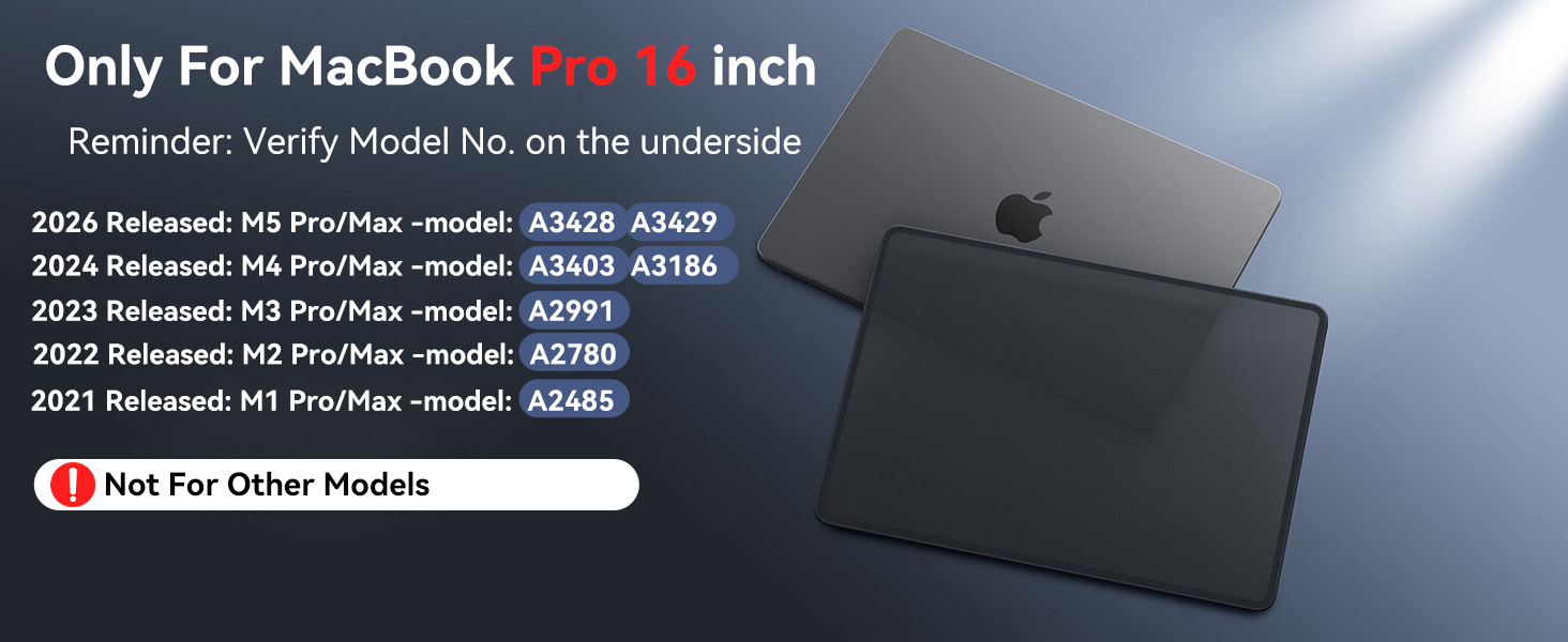 M5 macbook pro 16 inch case