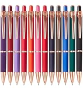 Actsun Gel Pens, Pens Fine Point Smooth Writing Pens, Black Ink Cute Pens 0.7 Mm Ballpoint Pens O...