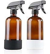 HOMBYS Amber Glass Bottles