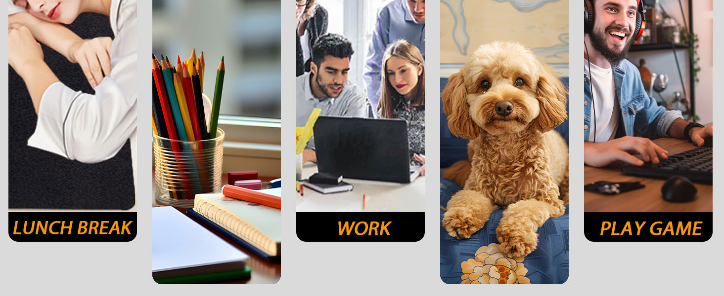 Electric Heating Desk Pad with 3 Heating Levels