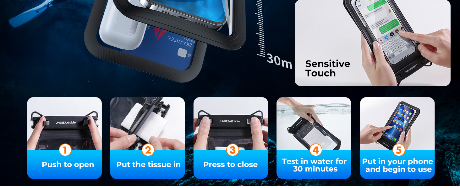 Made of high-transparency, soft and premium PVC material, ensures the sensitive touchscreen