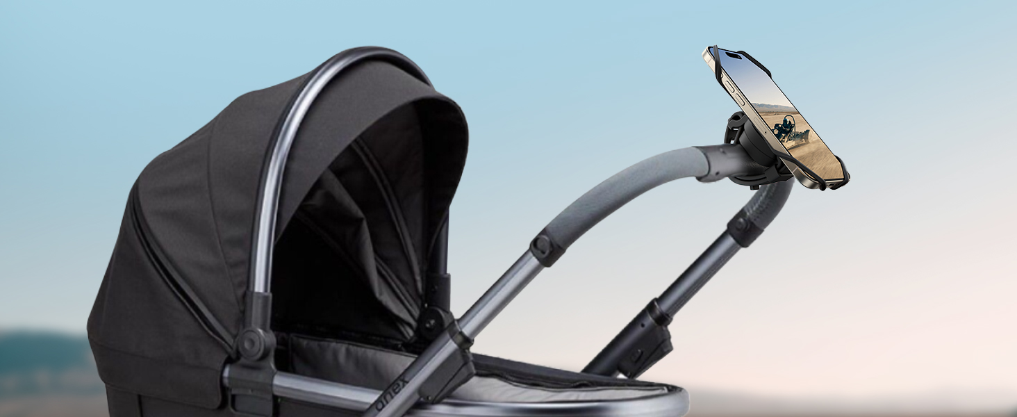stroller phone holder