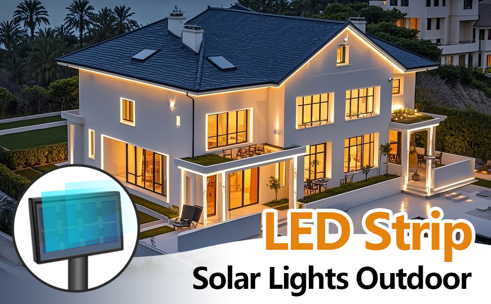 Solar LED Strip Lights