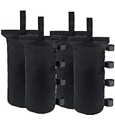 Joramoy Heavy Duty Canopy Weight Bags(150LBS) for Pop up Canopy Tent, Leg Canopy Weights Sand Bag...