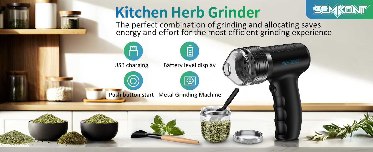 Automatic Herb Grinder