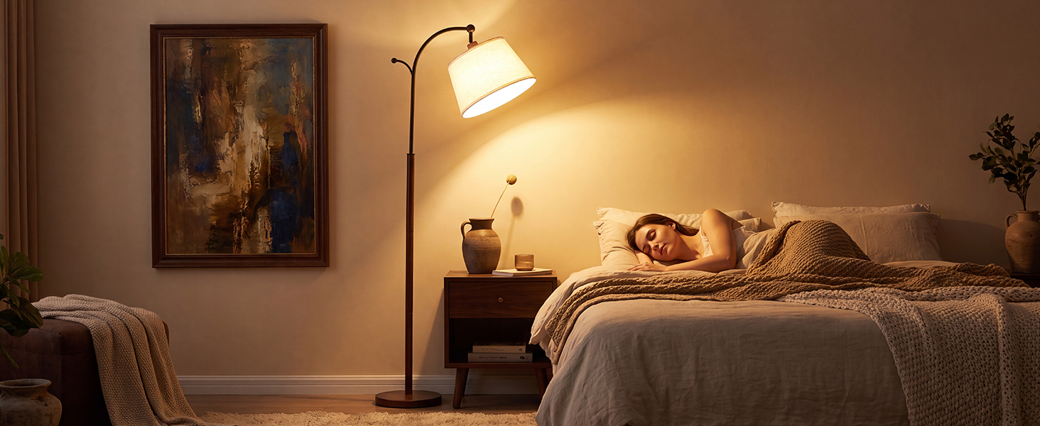 bedroom floor lamp