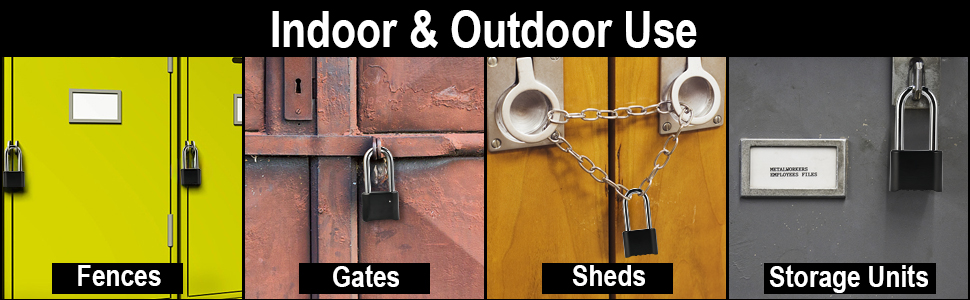 padlocks for outdoor use
