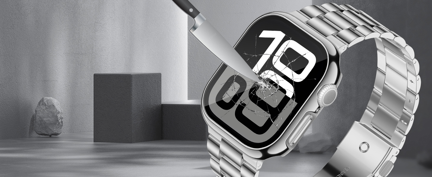 apple watch stainless steel band with case