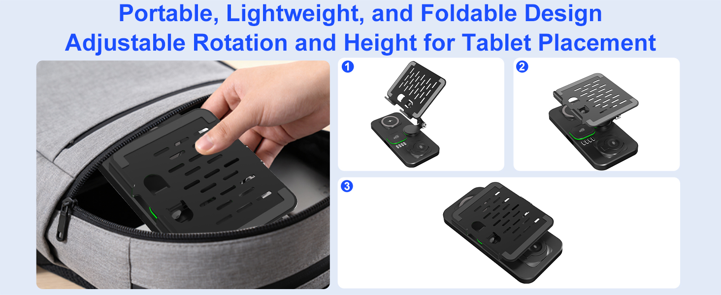 android 3 in 1 charging station
