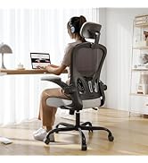 Office Chair Ergonomic Desk Chair, 330LBS Capacity, High Back Computer Chair for Long Hours Comfo...