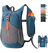 FIORETTO 10L Hiking Backpack for Women Men Mini Packable Backpack Lightweight Small Daypack for C...