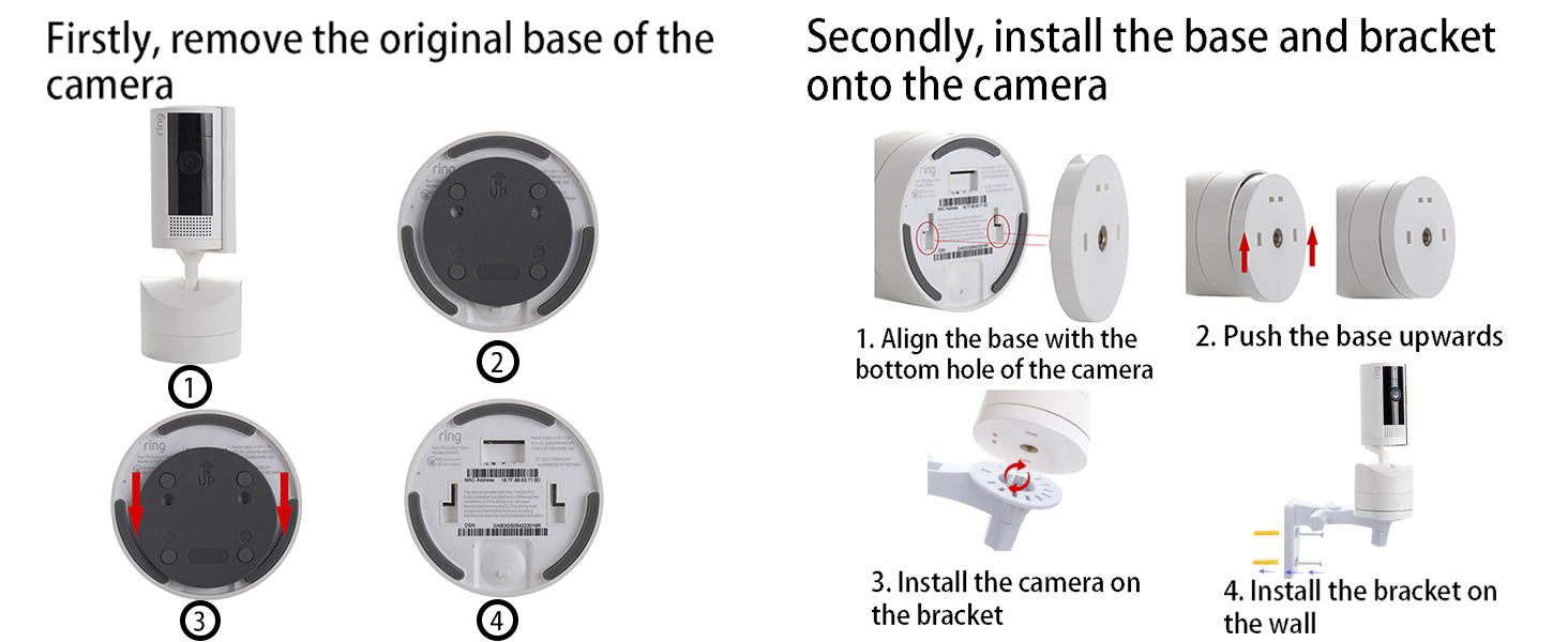 Adjustable Camera wall mount