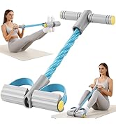 Upgraded Pedal Resistance Band with Handle, Soft Durable Fashion Puller Exercise with Thickened 6...