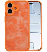 XIZYO for iPhone 17 Case, Floral Rose Cute Phone Case for Women Girls Aesthetic Pattern Print Sli...