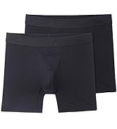 Terramar Men's Silkskins 6" Boxer Briefs