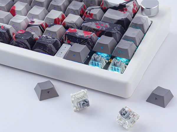 side printed cool keycaps