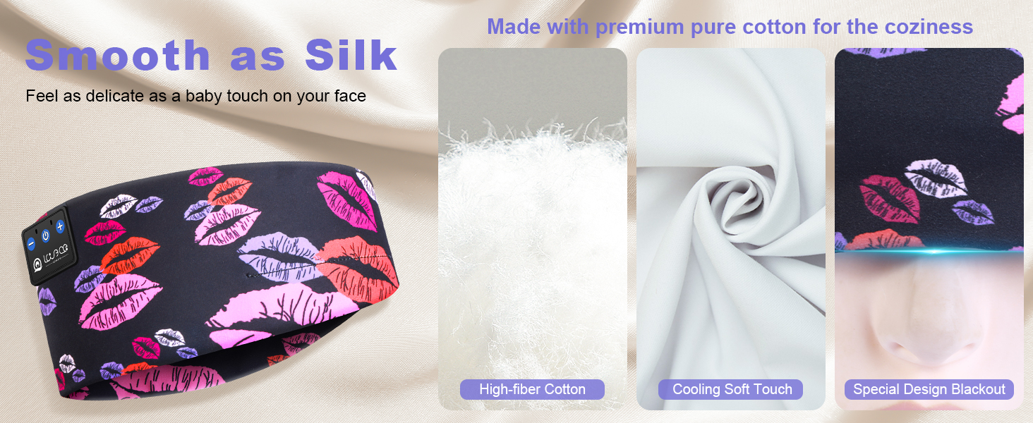 LOVE EYE Bluetooth Headband Headphones