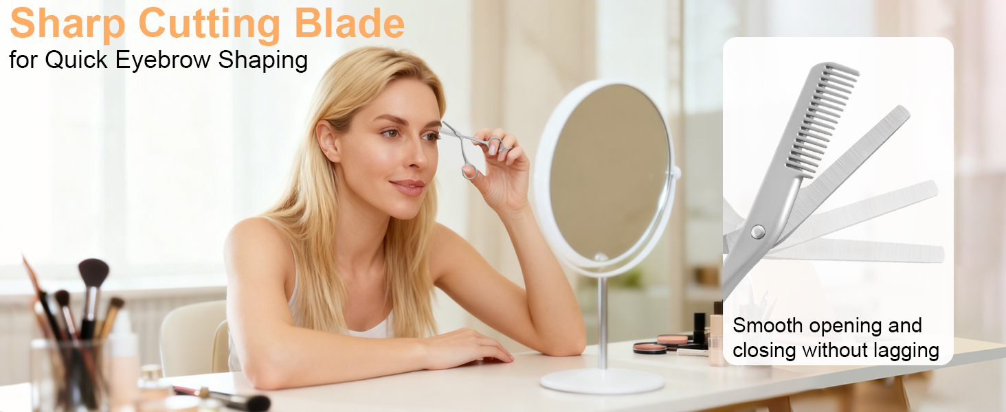 Eyebrow Trimmer For Men with Comb