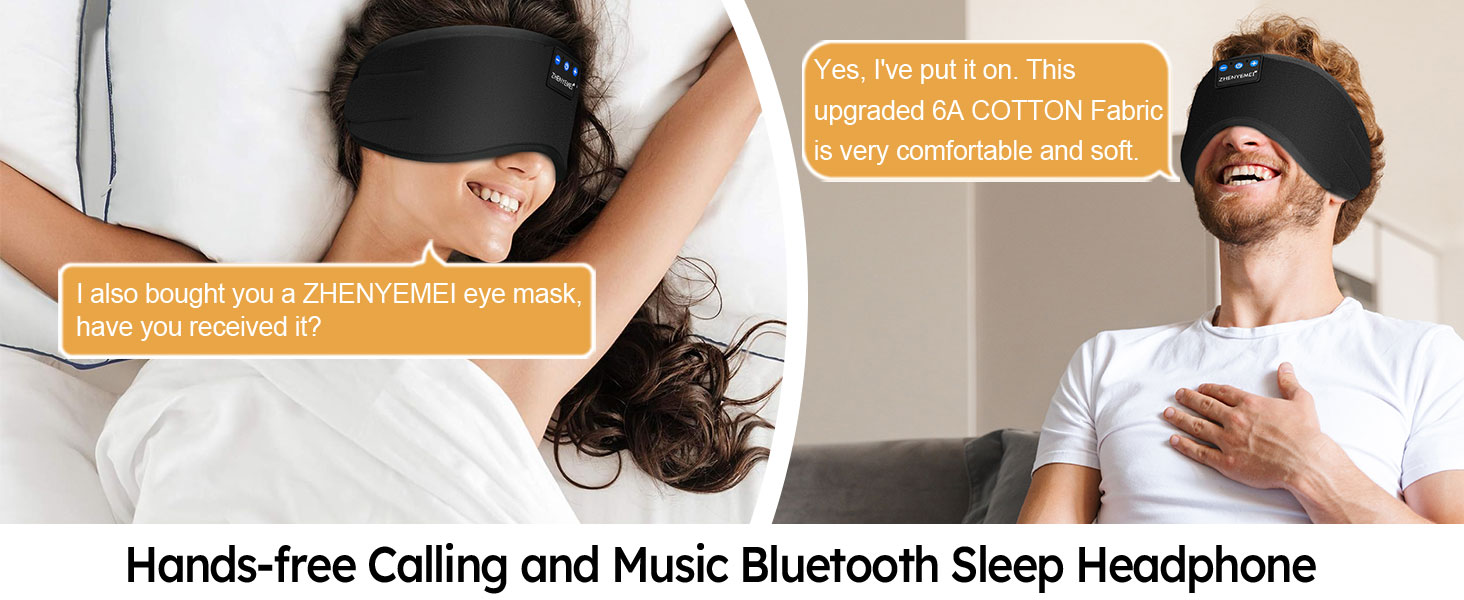 Bluetooth sleep mask