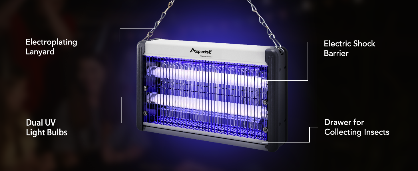 20W Electric Bug Zapper for Indoor