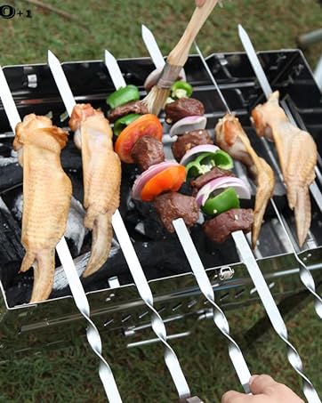 Metal skewers for Grilling