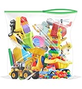 Slider Storage Bags, Pack of 12, 3.5 Gallon Food Storage Bag, 2 Mil 16" x 18" Reclosable Zip Plas...