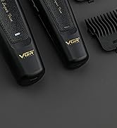 VGR 197 &amp; 995 Professional Barber Combo for Men, Cordless Hair Clippers &amp; Zero Gapped Trimmer Set...