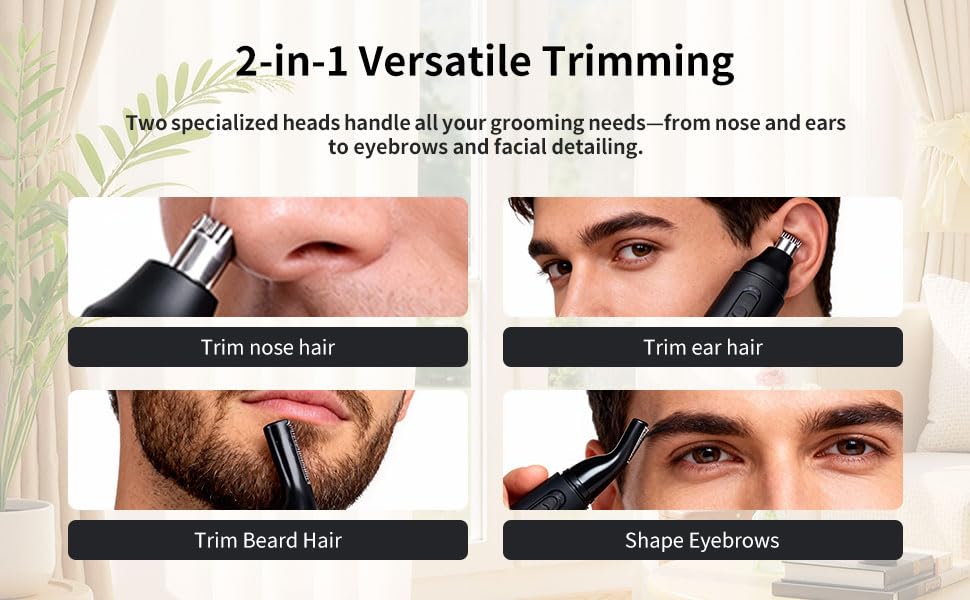 GERY Ear and Nose Hair Trimmer Clipper -2