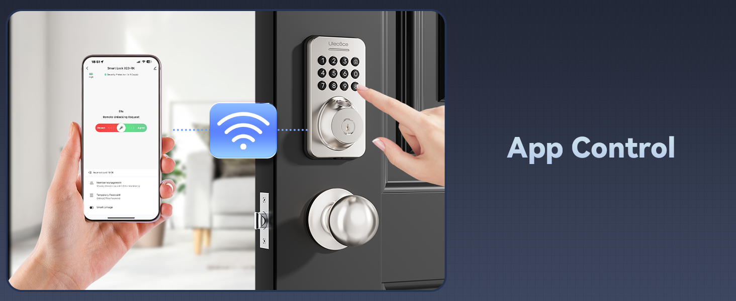 front door lock set