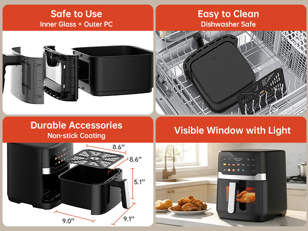 Safe to Use, Easy to Clean