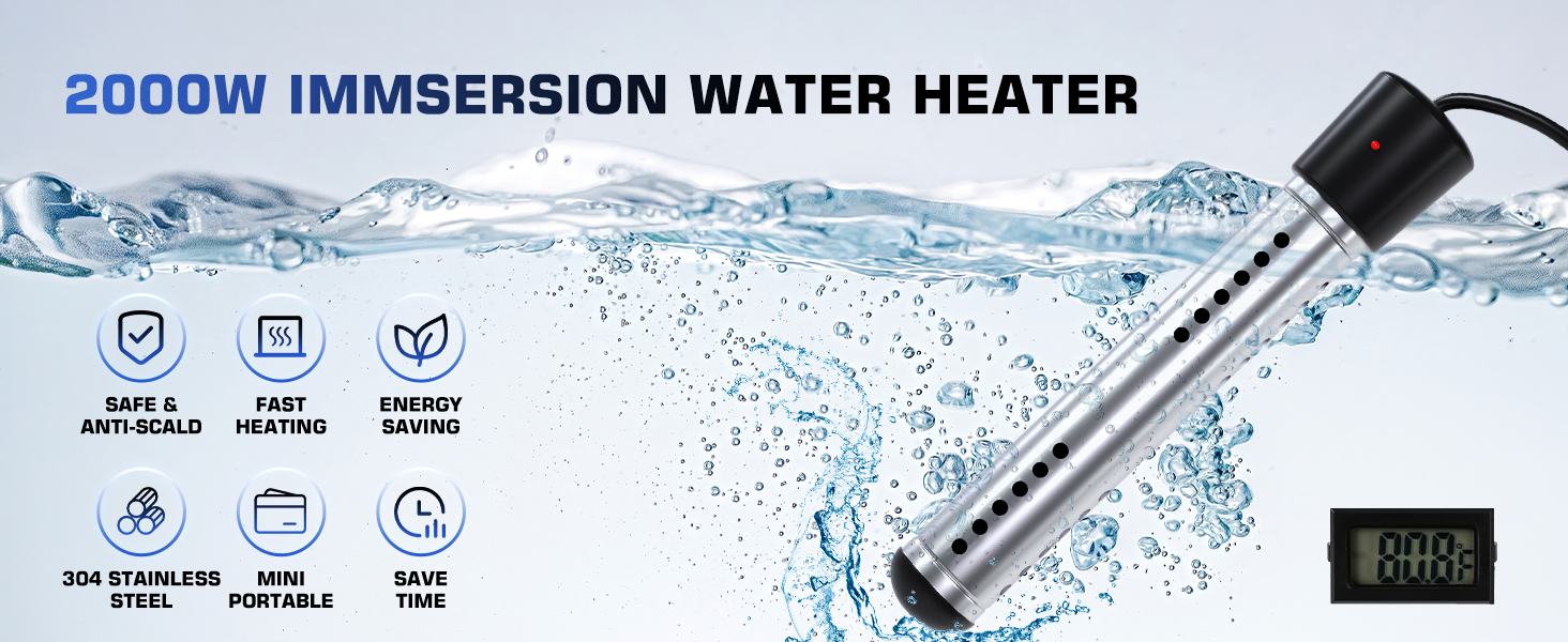 Immersion Water Heater