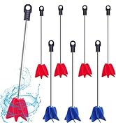 11.8 Inch Paint Stirrer for Drill, Drill Mixer Attachment, Epoxy Mixer, Paint Mixer for Drill, He...