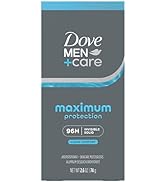 Dove Men+Care Invisible Solid Stick Clean Comfort Maximum Protection Deodorant For Men 96-Hour Co...