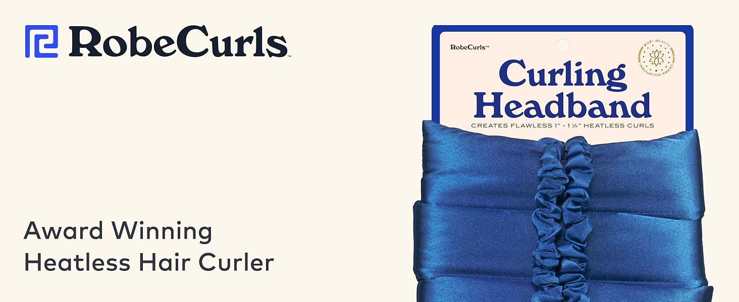 Award Winning Heatless Hair Curler