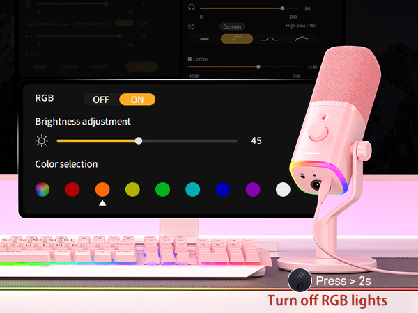 Recording microphone