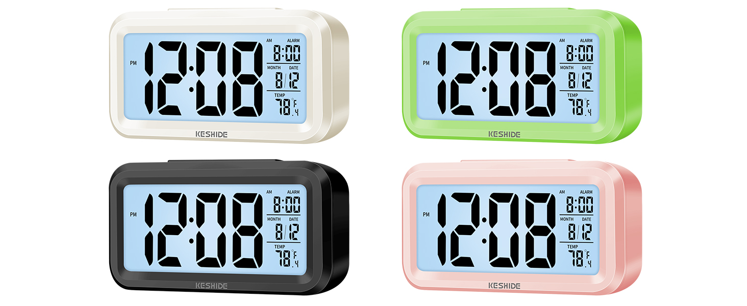 digital alarm clocks for bedrooms