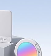 Bojim Rechargeable RGB Waterproof Shower Ceiling Light for Bathroom Inside, 12 Color Changing Mot...