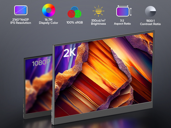 2k portable monitor