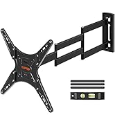 ELIVED Outdoor Long Arm TV Wall Mount for Most 26-65 Inch TVs, 37.4 Inch Long Extension TV Mount ...