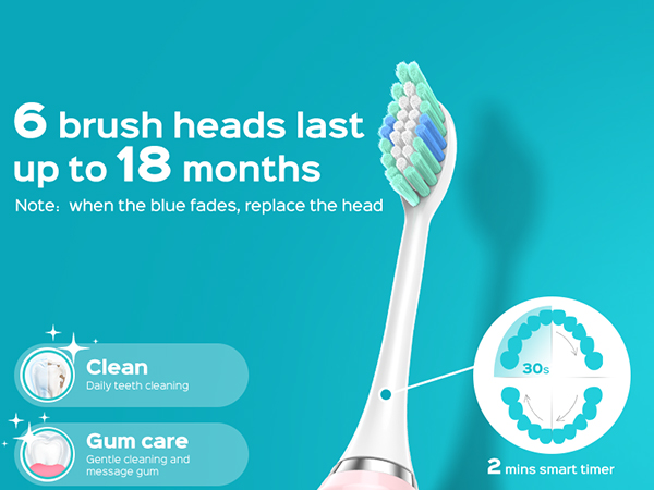 Electric Toothbrush for Adults and Kids Travel Cepillo de dientes eléctrico para adultos y niños