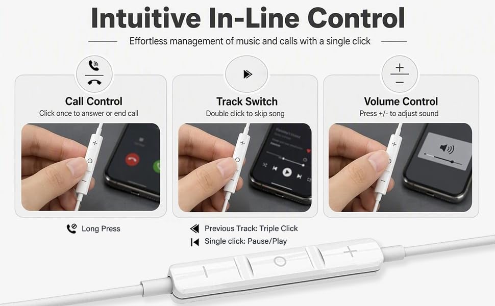 wired earphones for iphone 12