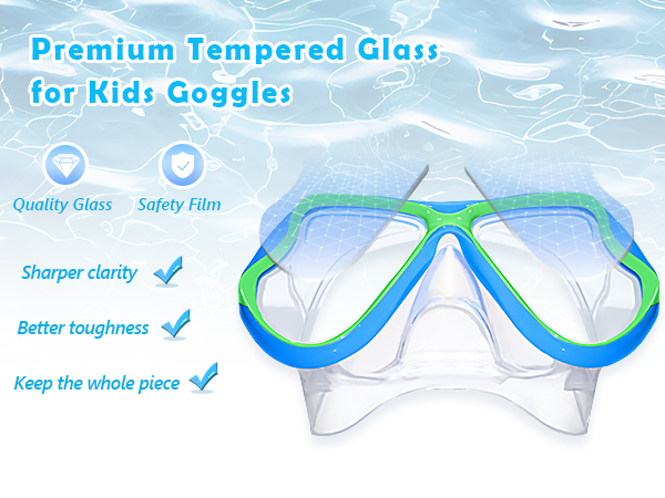 swim goggles with soft silicon