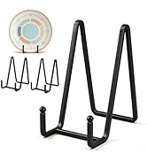 oycckko 3Pcs Plate Stands for Display Picture, Plate Holders for Displaying, Picture Frame Stand,...