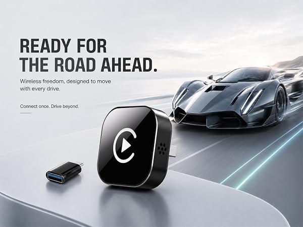 Wireless freedom, designed to move with every drive.