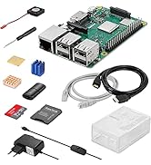 RasTech Raspberry Pi 3 Model B+ Starter Kit with 32GB Micro SD Card, Power Supply with ON/Off, Ca...