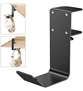 Clamp-On Under Desk Headphone Holder/Backpack Hook/PC Gaming Headset Headphone Hanger Mount, Prov...