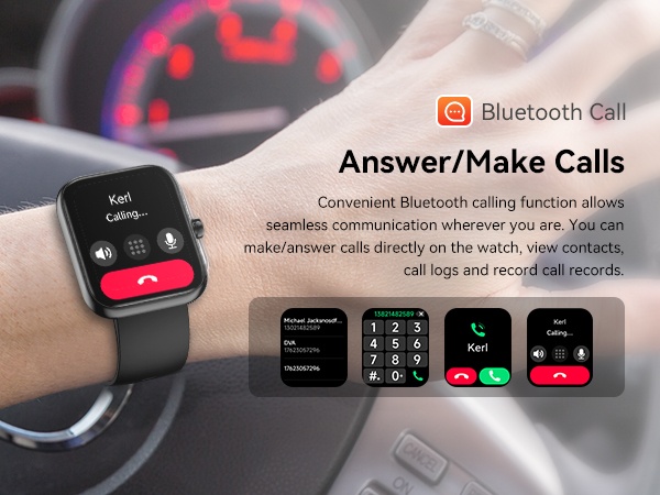 samrt watch for bluetooth call