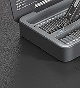 ATuMan 95 in 1 Precision Electric Screwdriver Set with 86 Magnetic Bits, 0.4N.m Torque, Visual Sc...