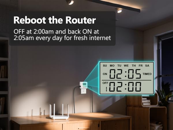 Reboot the Router