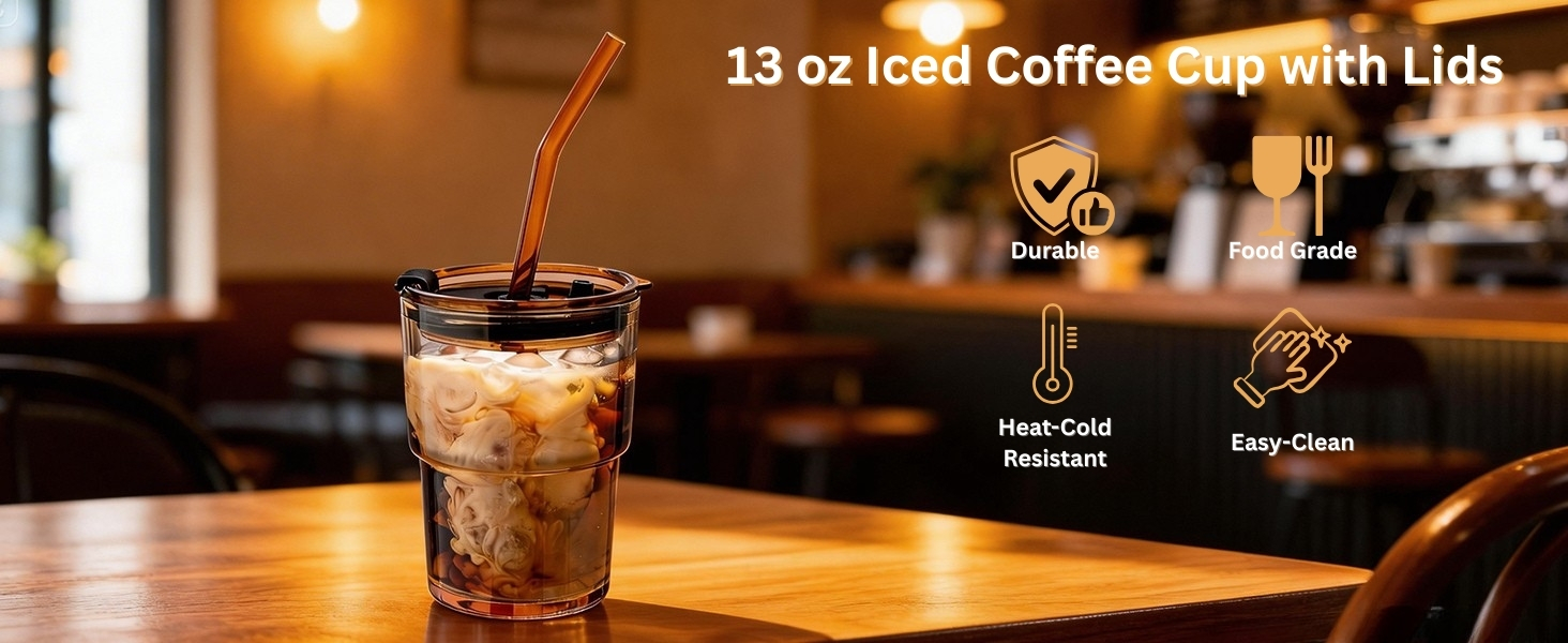 iced coffee cup
